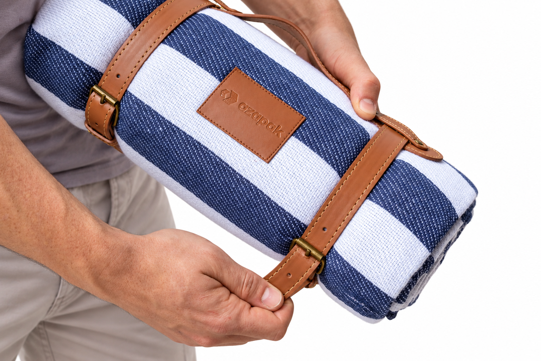 Picnic Rug_Secure Roll Up Strap